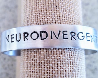 Neurodivergent Bracelet . ADHD Jewelry - Gifts for Neurodivergent  . Best Friend Gift . Under 25