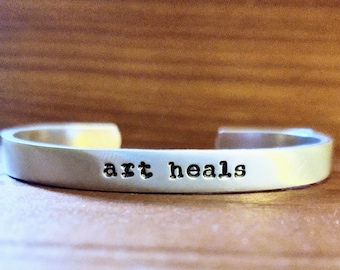 Art Bracelet - Artist Gift - Gifts for Artists - Graduation Gift - Art Student Gift - Art Lover - Artist Bracelet - Mental Health Jewelry