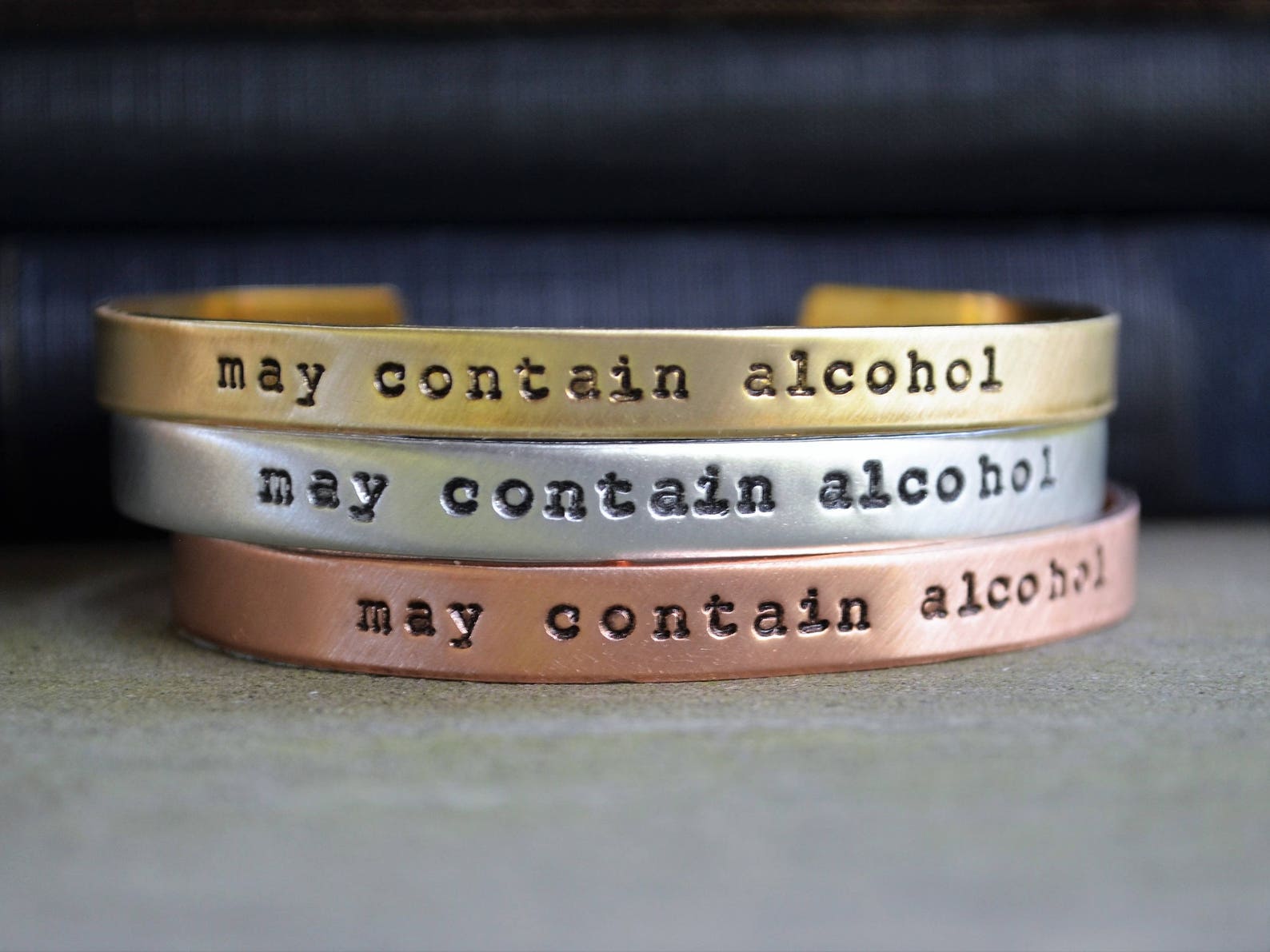 May Contain Alcohol Bracelet - Funny Jewelry - Gifts for Drinkers ...