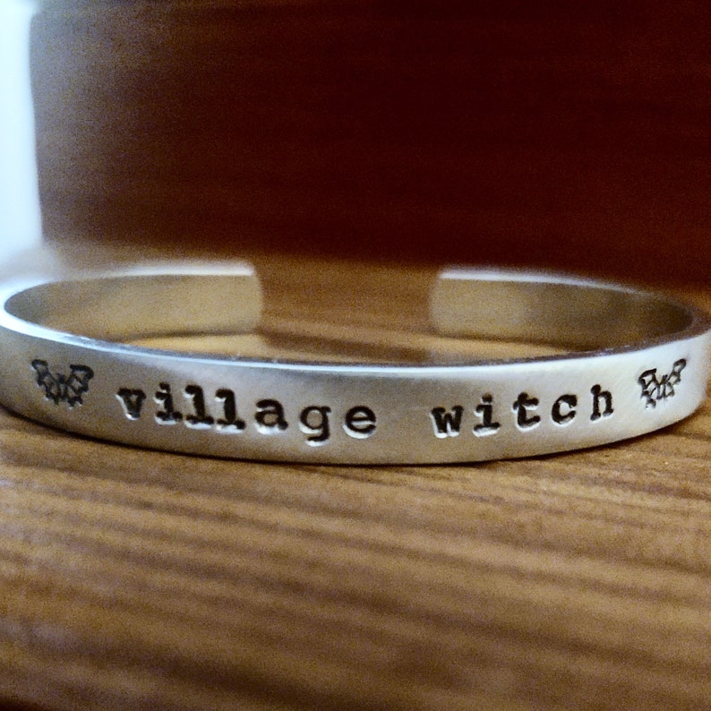 Village Witch Bracelet  Witchy Jewelry  Funny Best Friend image 1