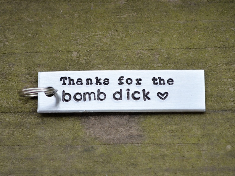 Funny Boyfriend Gift Funny Valentine/'s Day Gift Boyfriend Gift Funny Keychain .Bomb Dick Keychain Husband Gift Anniversary Gift