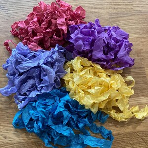 Nastro per rilegatura con cucitura arricciata di Pasqua, idee per riempire cestini di Pasqua, colori di Pasqua, 25 metri