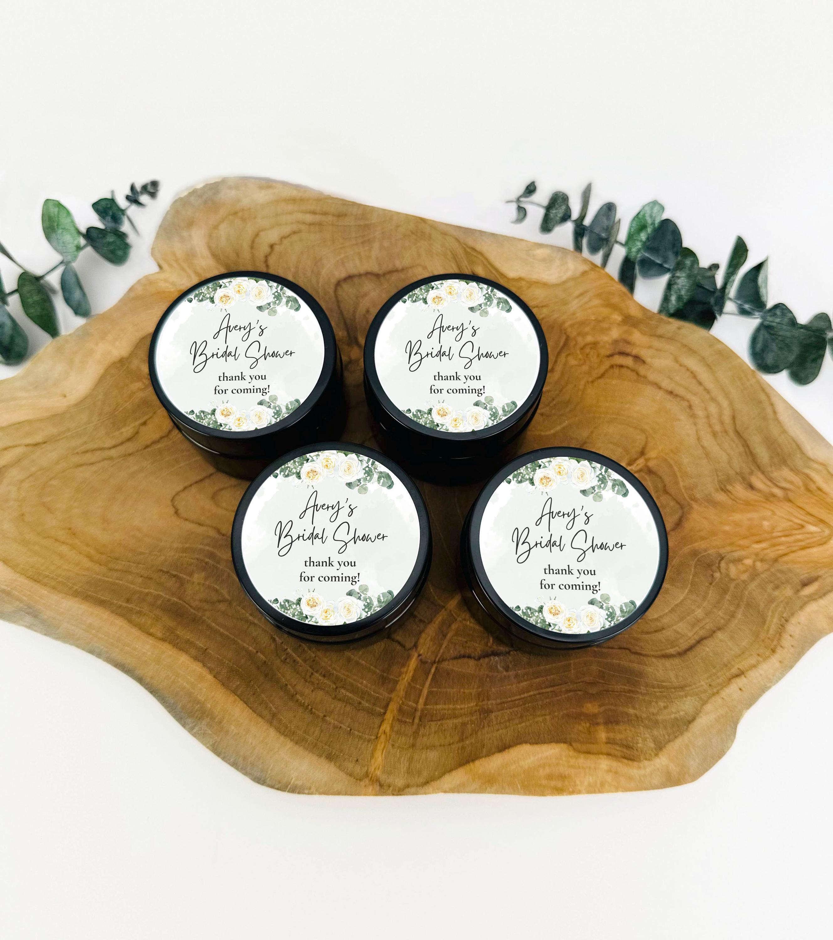 Main Squeeze Citrus Bridal Shower Wedding Custom Soy Wax Candle Favors ...