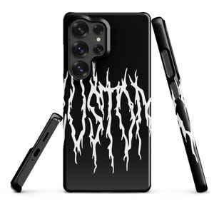 Personalized Heavy Metal Phone Case, Death Metal Fan, Heavy Metal Birthday, Goth Phone Case, Alt Phone Accessories, Snap case for Samsung®