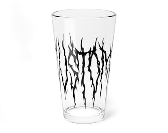 Taza de vidrio de metal pesado, taza de vidrio de metal pesado, taza de vidrio de metal pesado, taza de vidrio de metal pesado, taza de vidrio de metal pesado, taza de vidrio mezclador, 16 oz