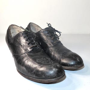 Sz 11 -12 Dr Scholl's Women Walking Shoes Very Rare Vintage 1930s 40s  Custom Made Oxford Style Nun Shoes Grandma Old Lady Lace Up - Etsy