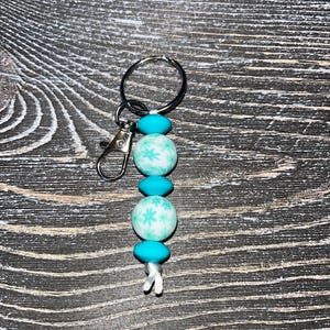 Beaded keychain
