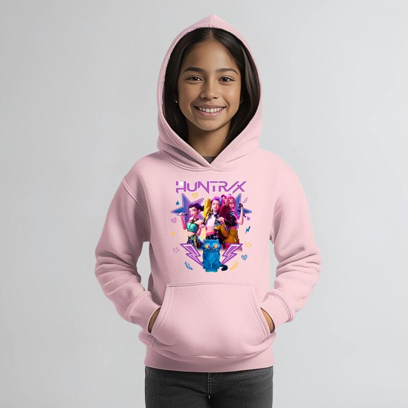 Girls Red K-Pop Queens Graphics Hoodie