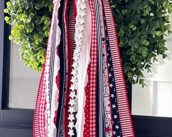 Stars & Stripes Ribbon Bundle, Patriotic Ribbon, 4th of July Ribbon