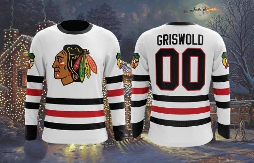 Hockey Jersey Black Hawks