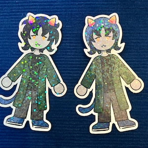 Nepeta Stickers (Homestuck, Trolls)
