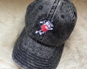 Coffee Runner Embroidered Hat Washed Vintage Baseball Cap Coffee Lover Outfit Thanksgiving Gift For Him Daddy Daughter Gift Husband Gift