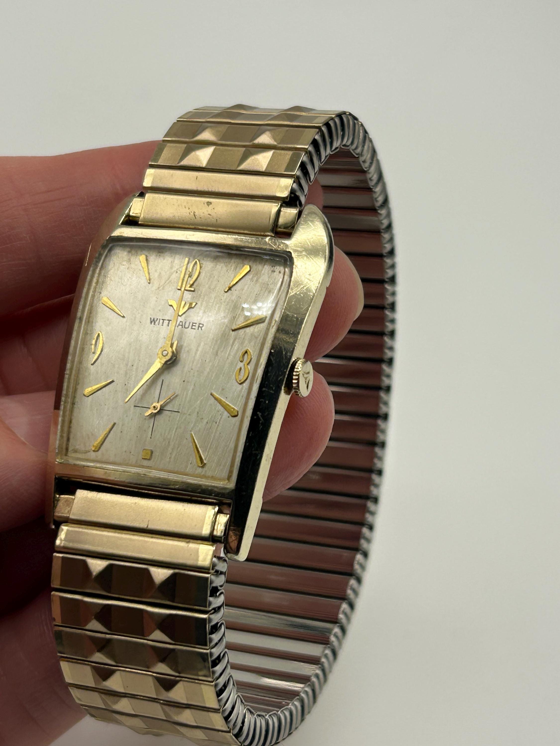 Vintage Wittnauer 10k Gold Filled Watch W Original 