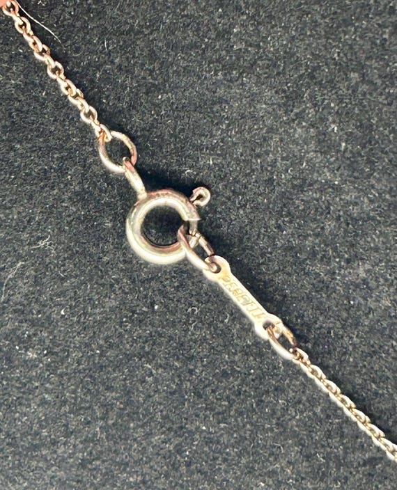 Tiffany and Co Elsa Peretti Full Heart Necklace Sterling Silver