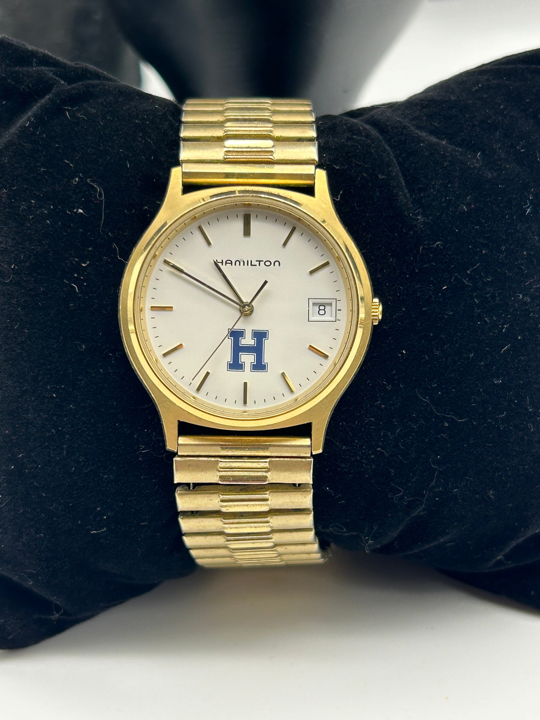 Hamilton Gold Men s Watch 9812 Etsy Canada