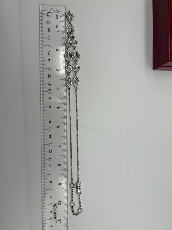 GIVENCHY Silver Tone Statement Necklace - image 6