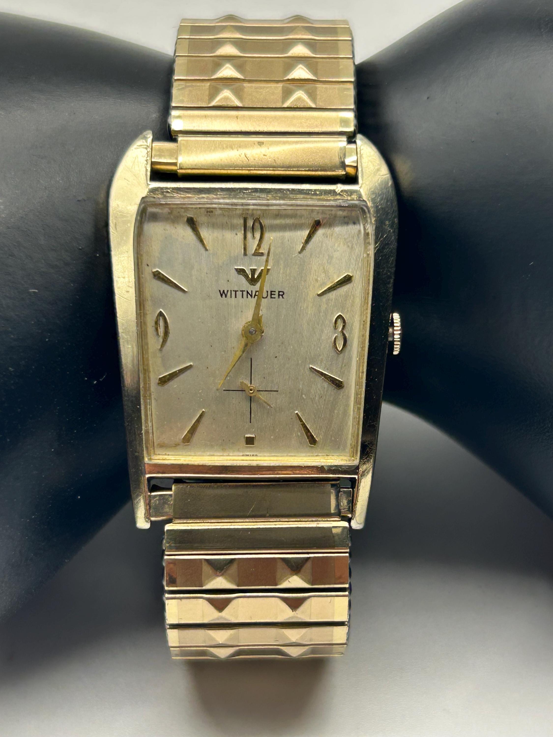 Wittnauer Women’s Watch 10k Gold Filled For Parts/Repair In Box  READ Vintage Wittnauer 10k Gold Filled Watch W Original  main image 4