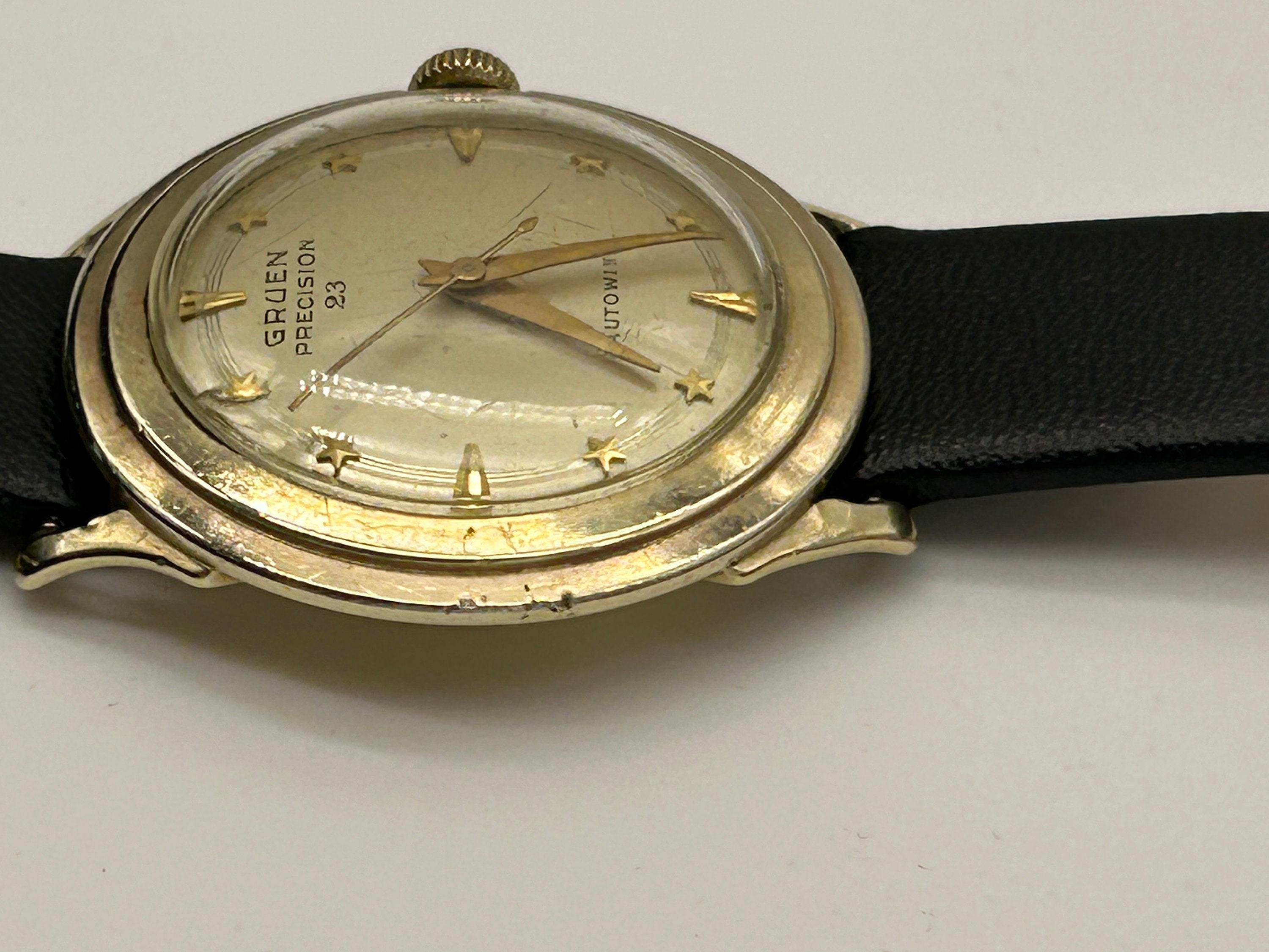 Vintage Gruen Precision Autowind Watch: 10k Gold Filled, 23  display picture 2