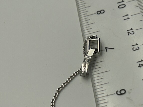 GIVENCHY Silver Tone Statement Necklace - image 9