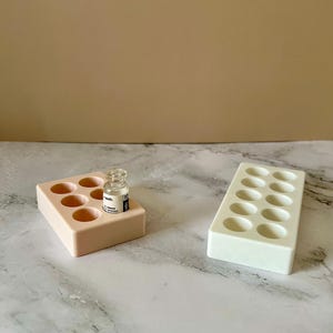 3mL Vial Organizer – 6 or 10 Slot – MedSpa & Clinic Bottle Holder