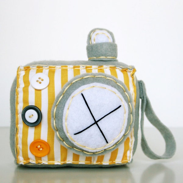 Banana Cream Pie Plush Camera - Made To Order