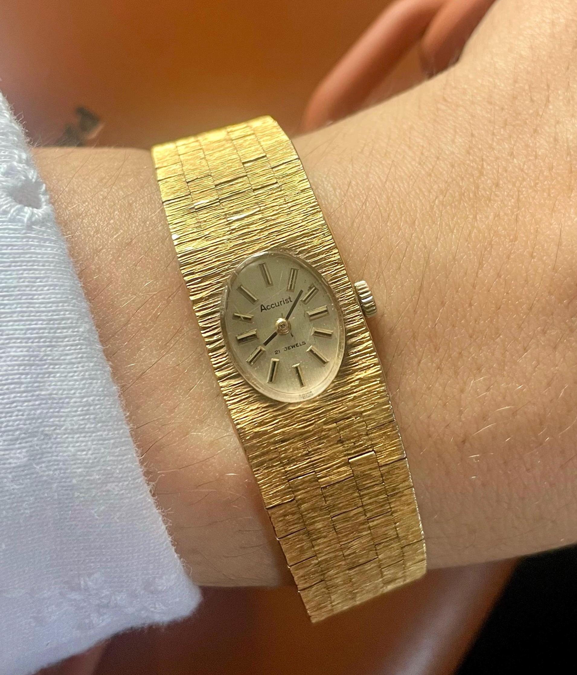 Accurist Wristwatch Accurist 17 Jewels Ladies Watch Accurist 17 Jewels