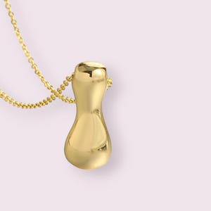 Colar gargantilha com pingente de letra inicial de balão robusto dourado - joias personalizadas personalizadas para mulheres