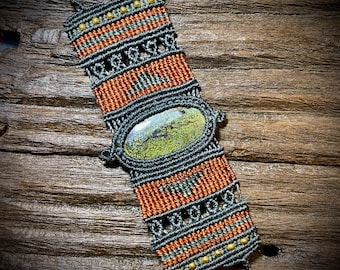 Puño de micromacramé