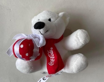 コカ・コーラ ホワイト ポーラーベア ぬいぐるみ ヴィンテージ 1996年