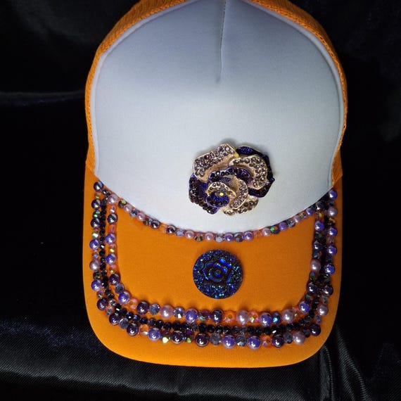 Bloomtastic Embellished Trucker Hat