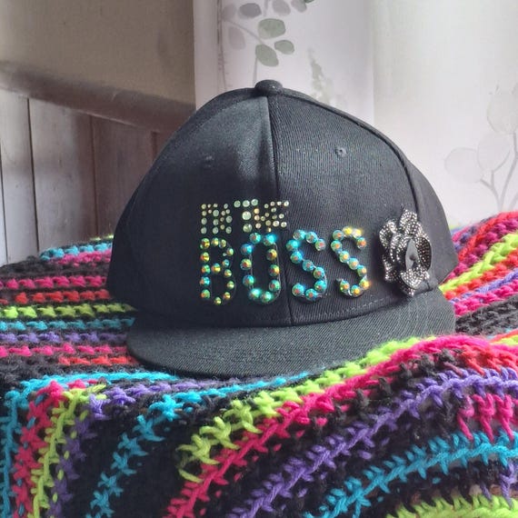 Rhinestone "Me Boss" Hat