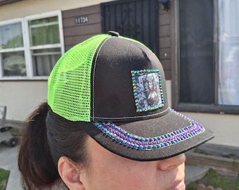 Maleficent Patch Trucker Kappe: Böse Königin Cosplay