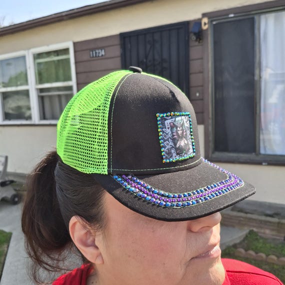 Maleficent Patch Trucker Hat: Evil Queen Cosplay