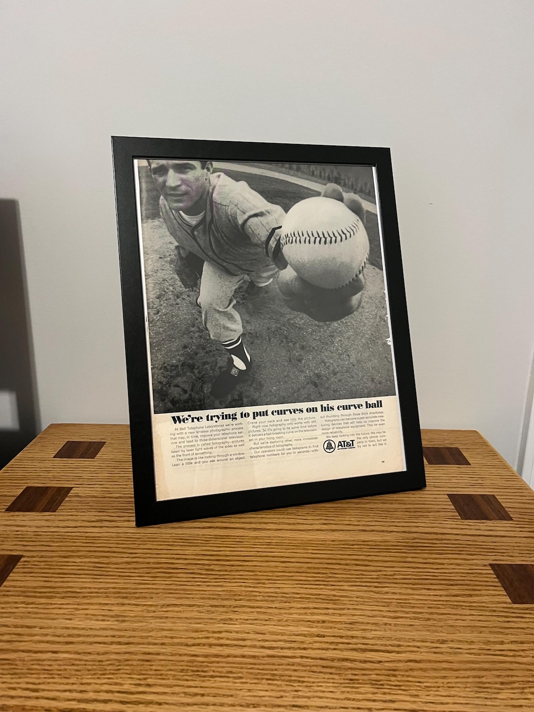 Vintage AT&T Life Magazine Ad framed - Etsy
