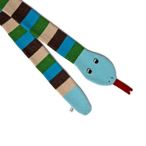 Cyril the Snake Lambswool Scarf - Made to order