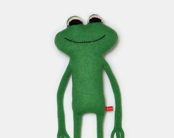 Felippe the Frog Lambswool Plush Toy - Made to order