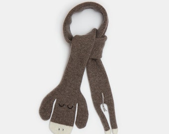 Childrens Donkey Lambswool Scarf - In stock
