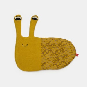Barry Slug Lambswool Hot Water Bottle and Cover - In stock