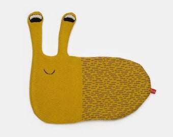 Barry Slug Lambswool Hot Water Bottle Cover - Made to order