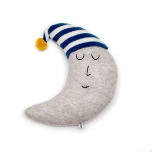 Morris the Moon Lambswool Plush Toy - Made to order