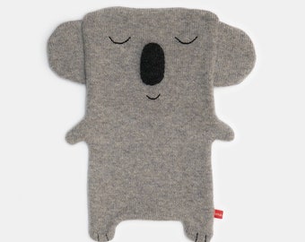 Clarence Koala Lambswool Hot Water Bottle Cover - Made to order