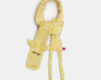 Gerald Giraffe Knitted Lambswool Scarf - Made to order