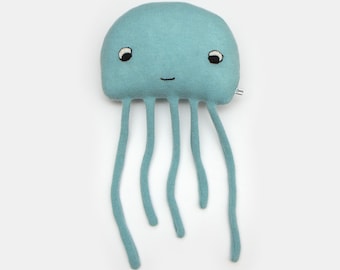 Harold the Jellyfish Lambswool Plush Toy - In stock