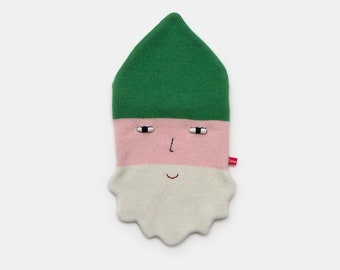 Norman Gnome Lambswool Hot Water Bottle Cover - Fabriqué sur commande