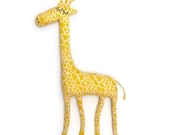 Gerald Giraffe Knitted Lambswool Soft Toy Plush - In stock