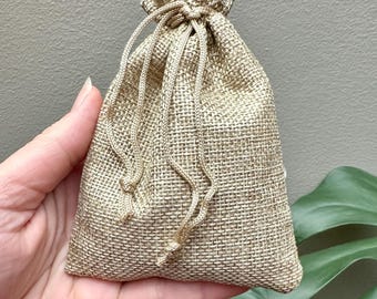 2oz Highly scented Air Freshener sachet. Car & Home Fragrance. Summer scents! Burlap bag.