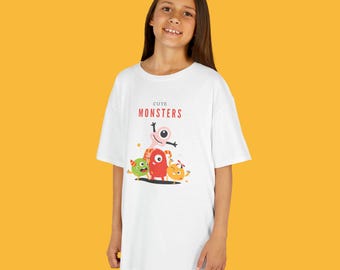 Cute Monsters Kids T-Shirt
