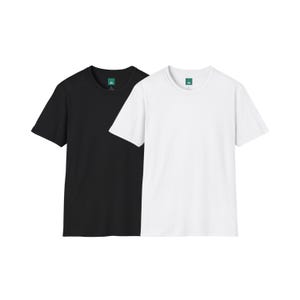 Essentiels classiques : t-shirt unisexe noir ou blanc