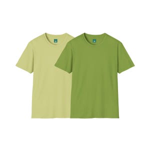 Zesty Greens: Unisex Tee in Pistachio or Kiwi