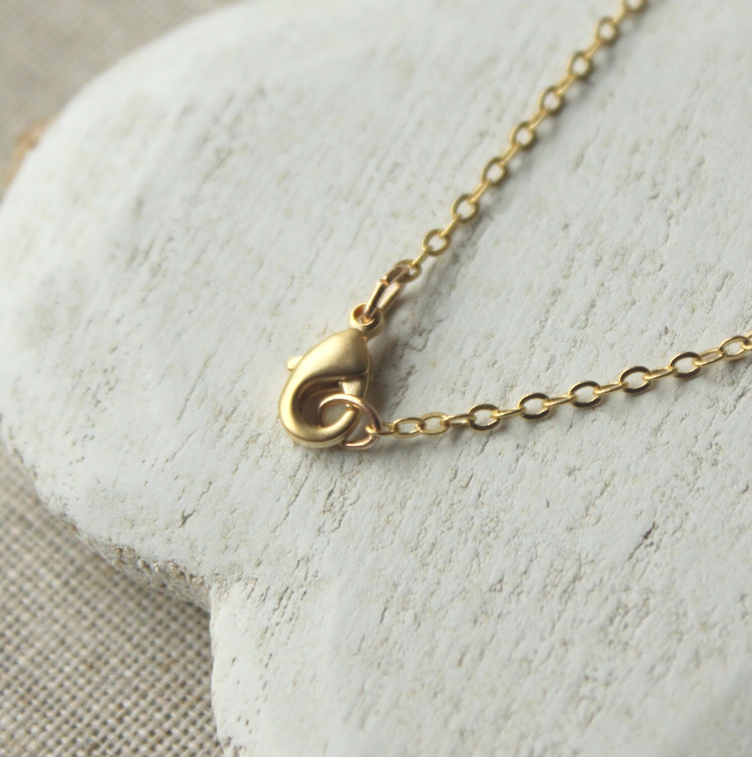 Delicate Gold chain necklace 35.5cm 114cm 14 45 very Etsy